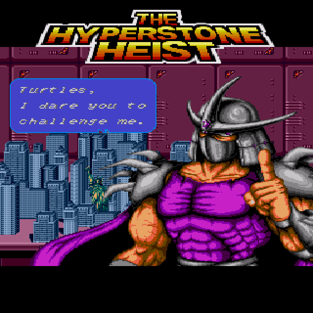 Teenage Mutant Ninja Turtles - The Hyperstone Heist (Genesis